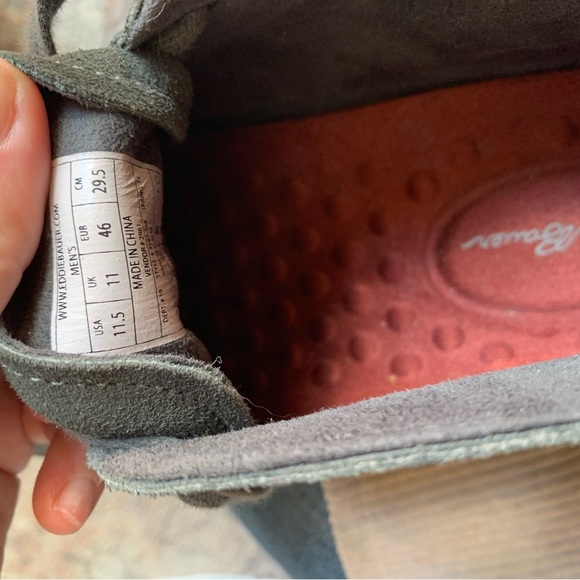 Eddie Bauer Mens Shoes Size 11.5 Dress Formal Casual Shoes Boots Grey - Picture 5 of 5